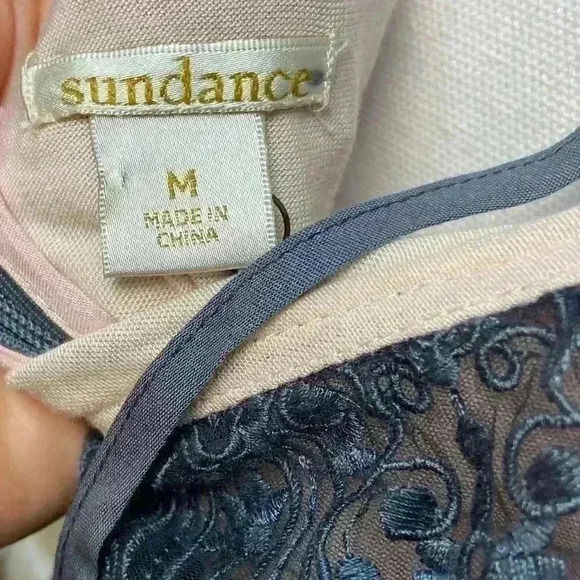 NWT Sundance Embroidered Lace “Cardinal Dress” Medium - Picture 14 of 14